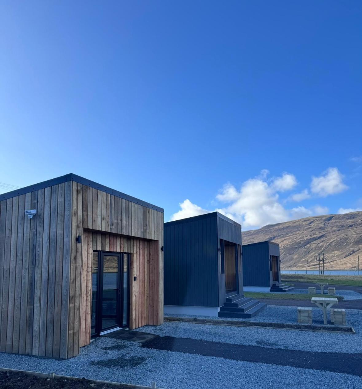Angusfield Cabins Sconser المظهر الخارجي الصورة
