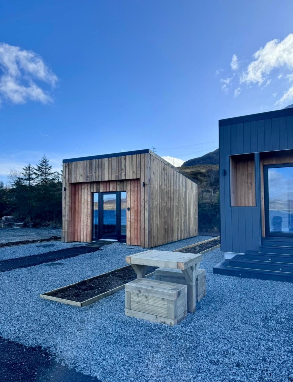 Angusfield Cabins Sconser المظهر الخارجي الصورة