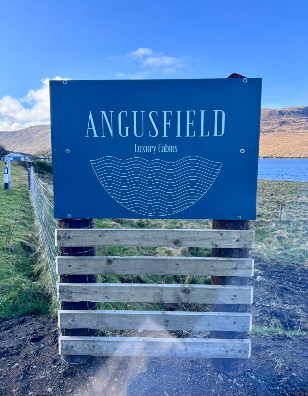 Angusfield Cabins Sconser المظهر الخارجي الصورة